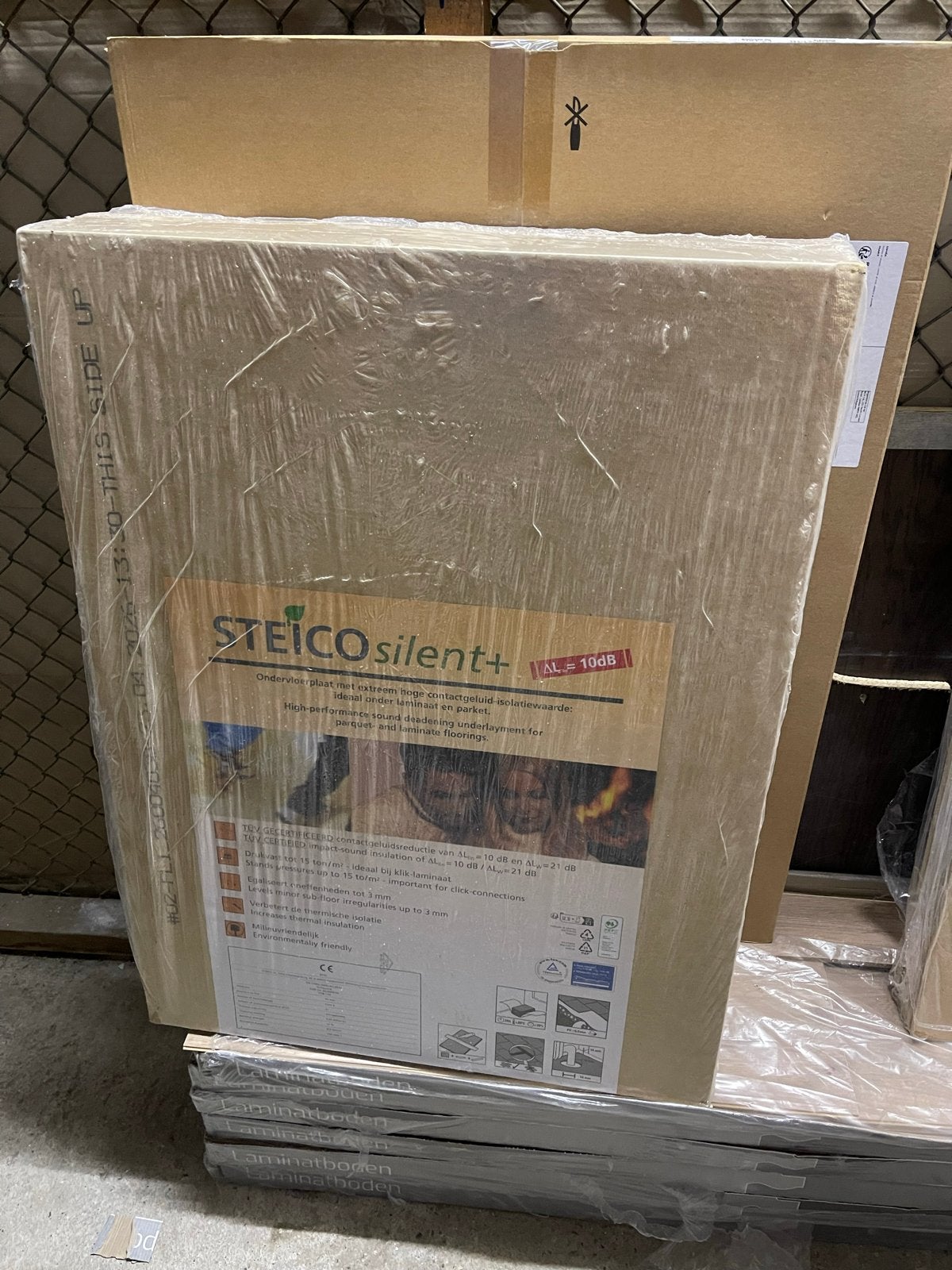 4 pakken STEICO silent+ ondervloer - geluidsisolatie, Ophalen, Overige materialen, 30 cm of meer, 50 tot 150 cm