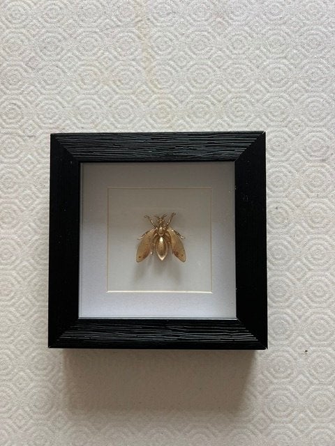 Schilderijtje met honingbij, Minder dan 50 cm, Nieuw, Ophalen of Verzenden, Schilderij