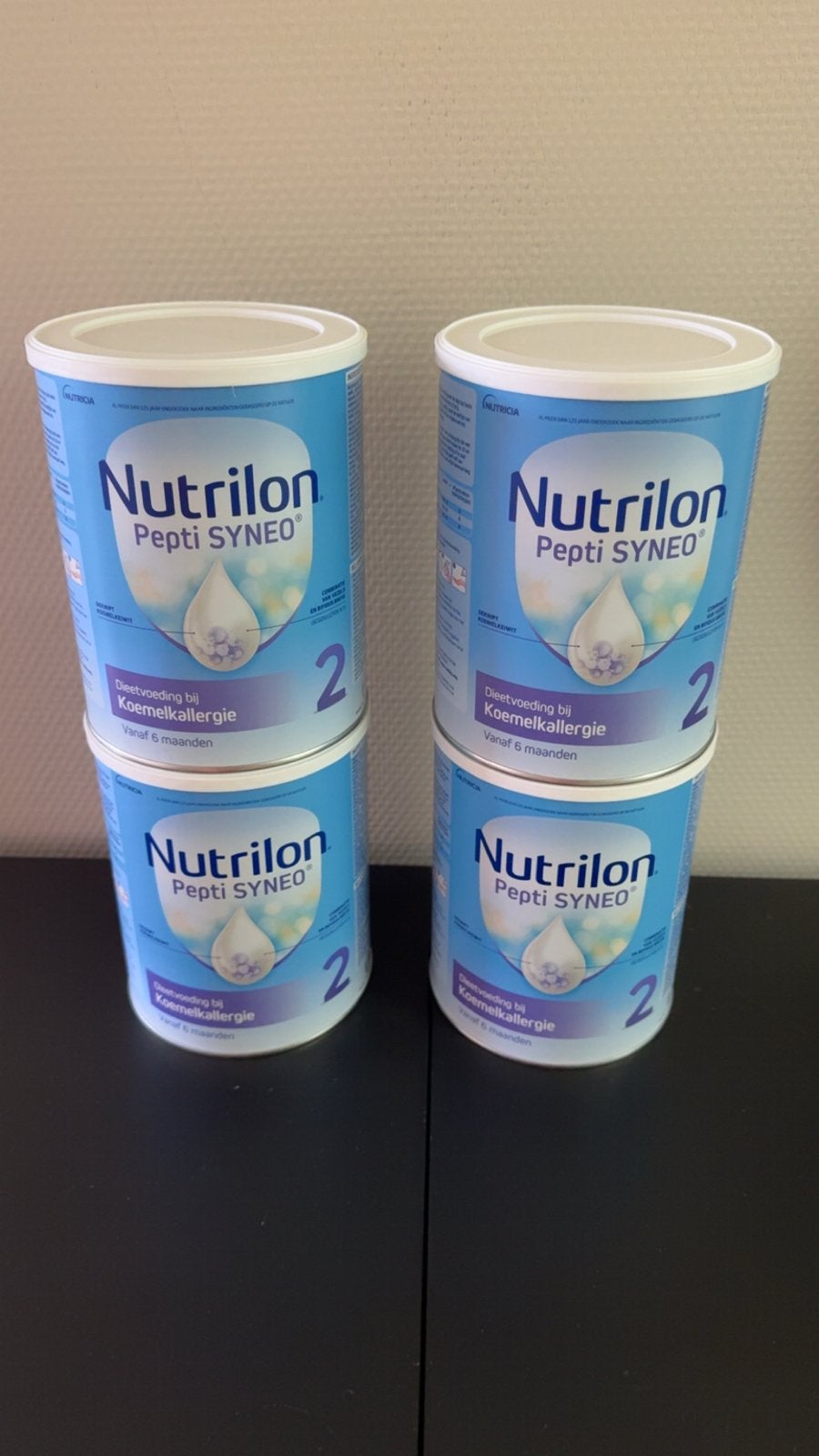 Nutrilon Pepti SYNEO 2 (4x) - Dieetvoeding Koemelkallergie, Ophalen of Verzenden, Nieuw, Overige typen