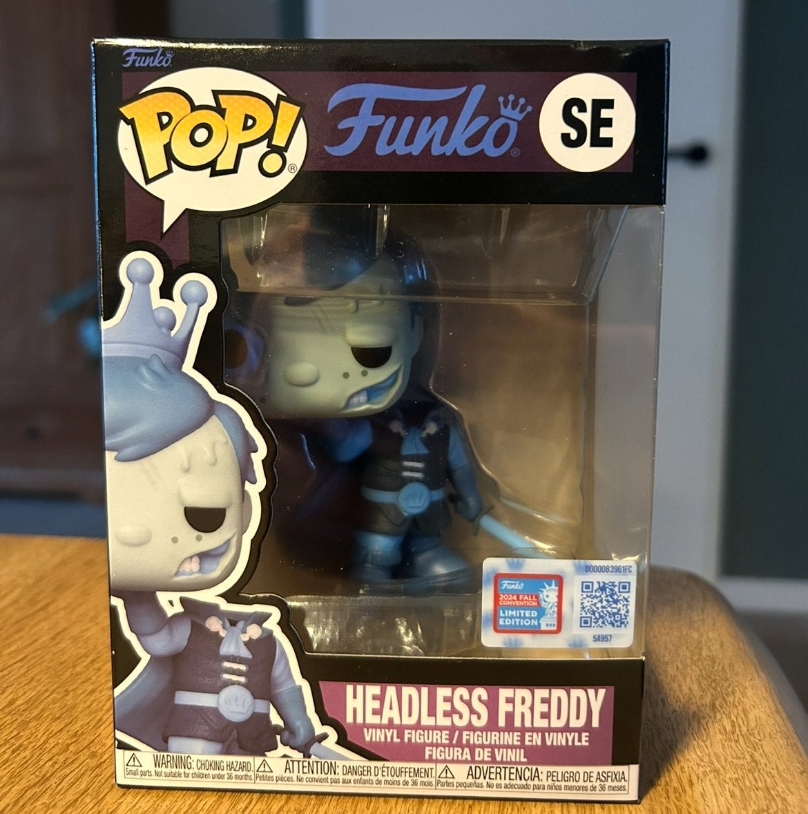 Funko pop! NYCC exclusive Headless Freddy SE, Ophalen, Zo goed als nieuw