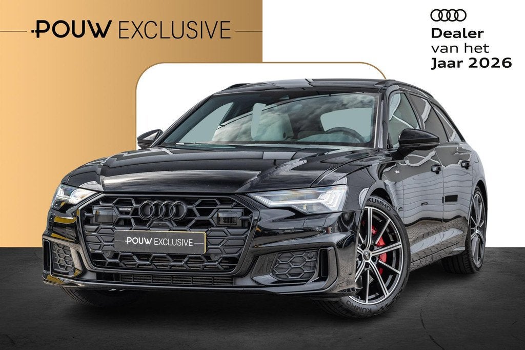Audi A6 Avant 55 TFSIe 367pk quattro S edition | Stoelventil, Auto's, Audi, Automaat, Gebruikt, Euro 6, 4 cilinders
