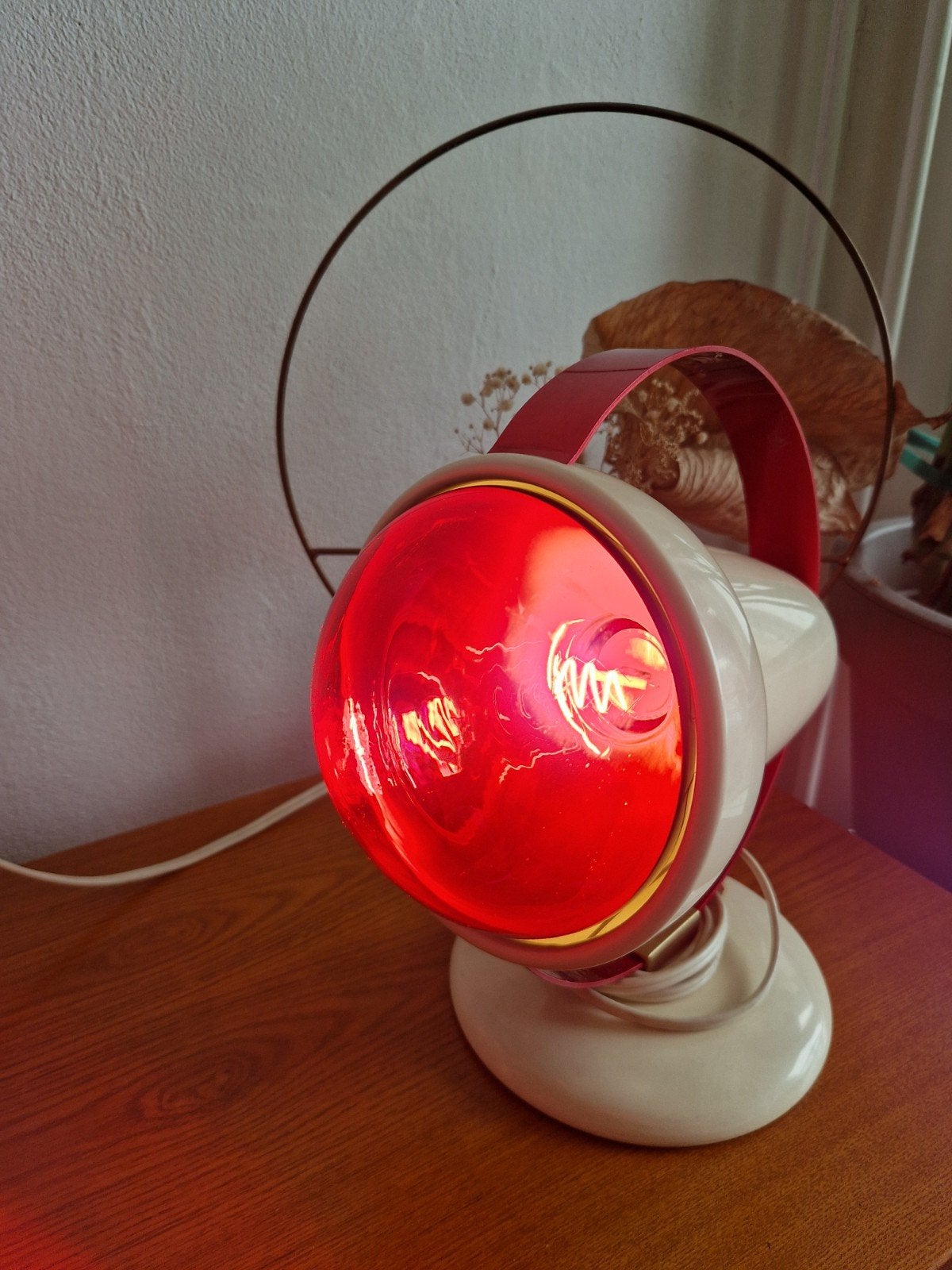Vintage Philips infrared lamp, Gebruikt, Vintage, Ophalen of Verzenden, Philips