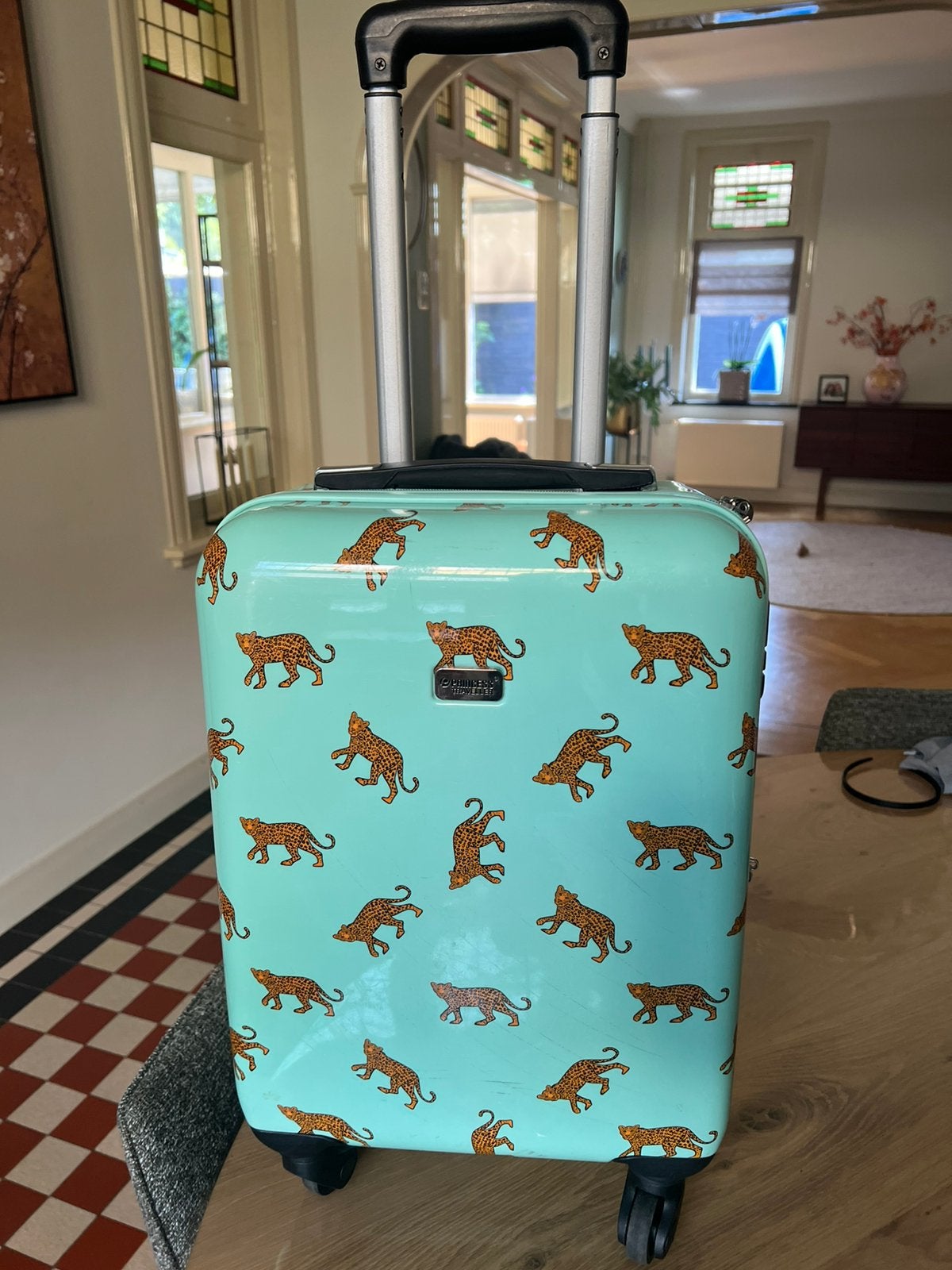 Cabin trolley Princess, Ophalen, 50 tot 60 cm, Hard kunststof, Zo goed als nieuw