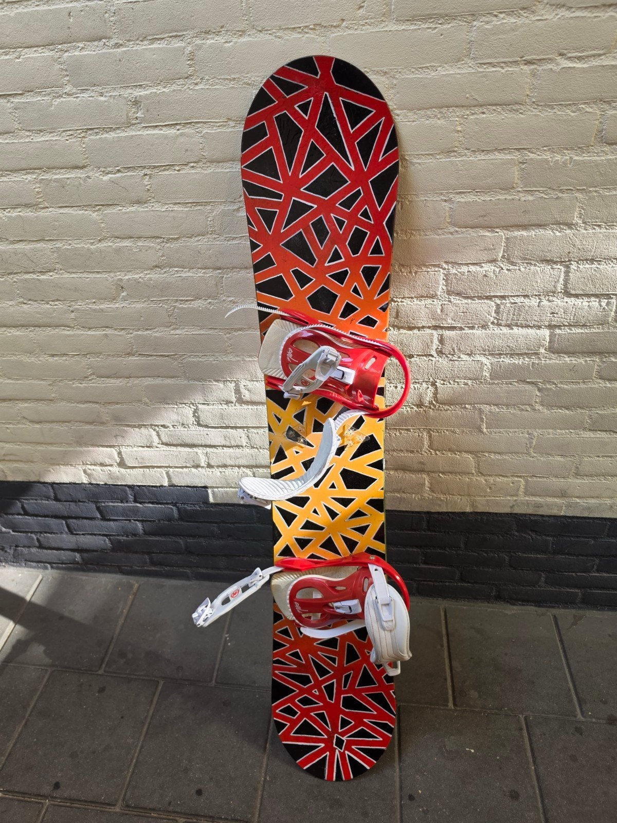 Nitro Snowboard met bindingen, Sport en Fitness, Snowboarden, Ophalen, Gebruikt, Board