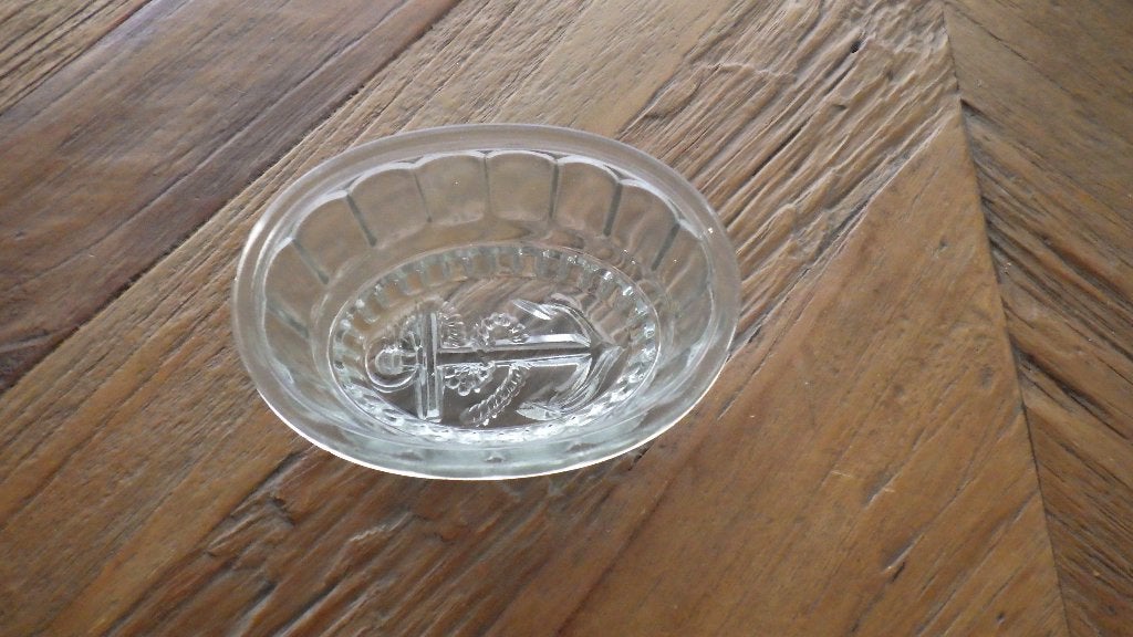 mooi retro puddingvorm van glas, Ophalen of Verzenden, Overige typen