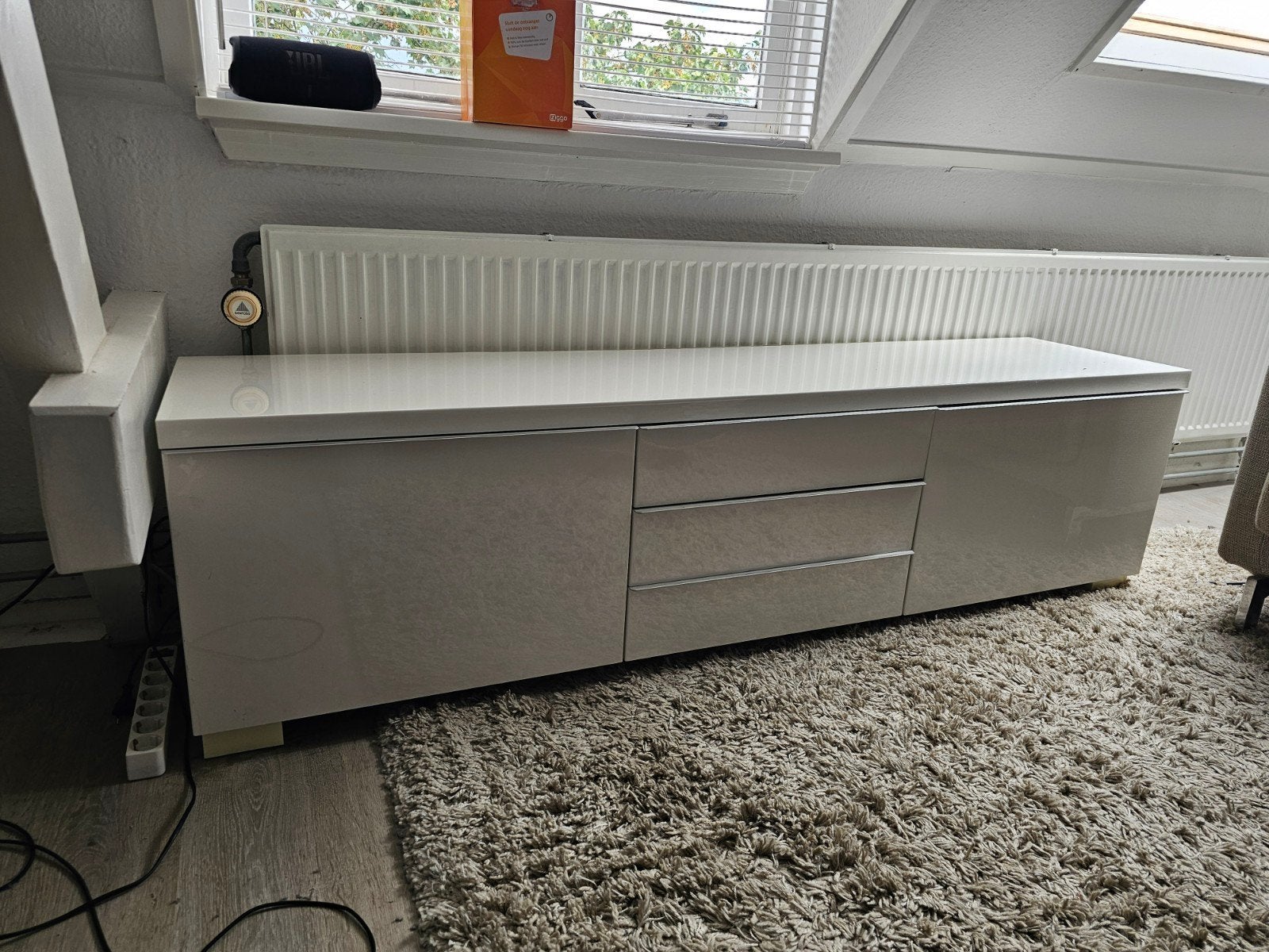 GRATIS Besta Burs TV meubel, Ophalen, Overige materialen, Gebruikt, 150 tot 200 cm