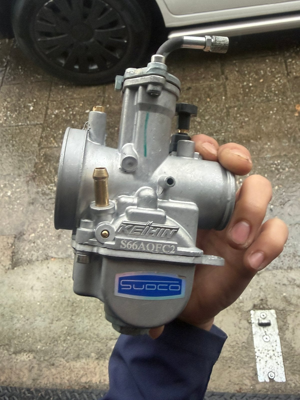 Keihin Sudco PWK 21mm carburateur Piaggio Zip 2T 70cc, Ophalen of Verzenden, Zo goed als nieuw