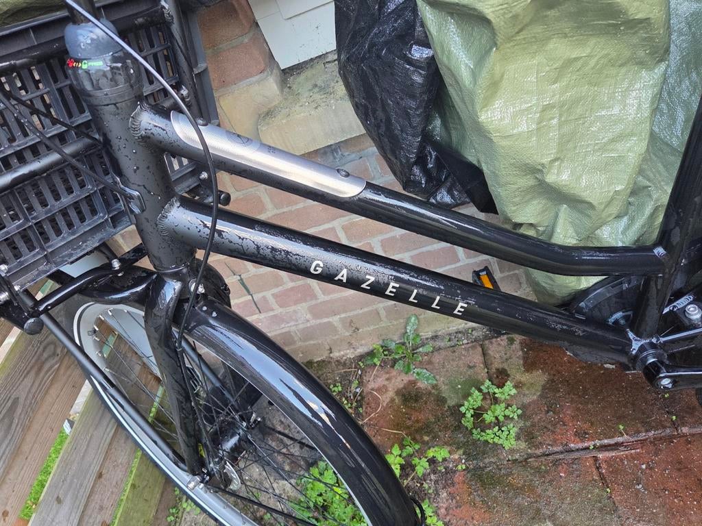 Zo goed als nieuwe Gazelle fiets met bon en mandje en tas, Fietsen en Brommers, Fietsen | Dames | Damesfietsen, Ophalen, 53 tot 56 cm