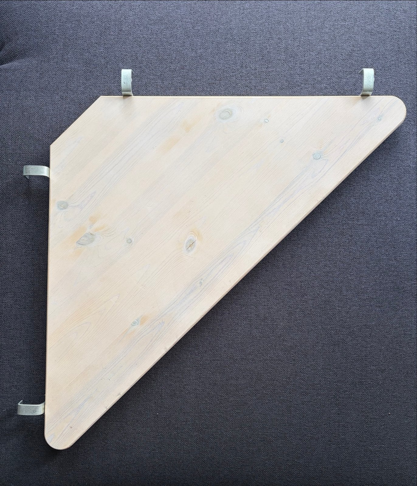 Hoekplankje voor Lifetime bed, whitewash, grenen, Ophalen of Verzenden, Zo goed als nieuw, Overige typen