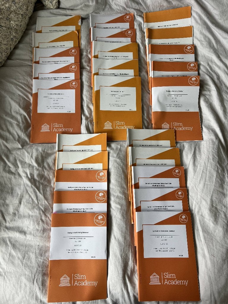Slim Academy boekjes Geneeskunde jaar 1 Leiden Universiteit, Gelezen, Ophalen of Verzenden, WO, Slim Academy