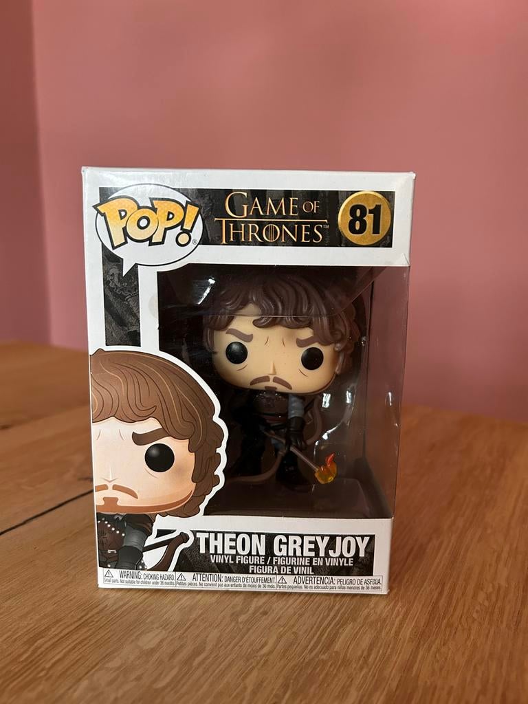 Funko Pop! Game of Thrones Theon Greyjoy #81, Ophalen of Verzenden, Nieuw
