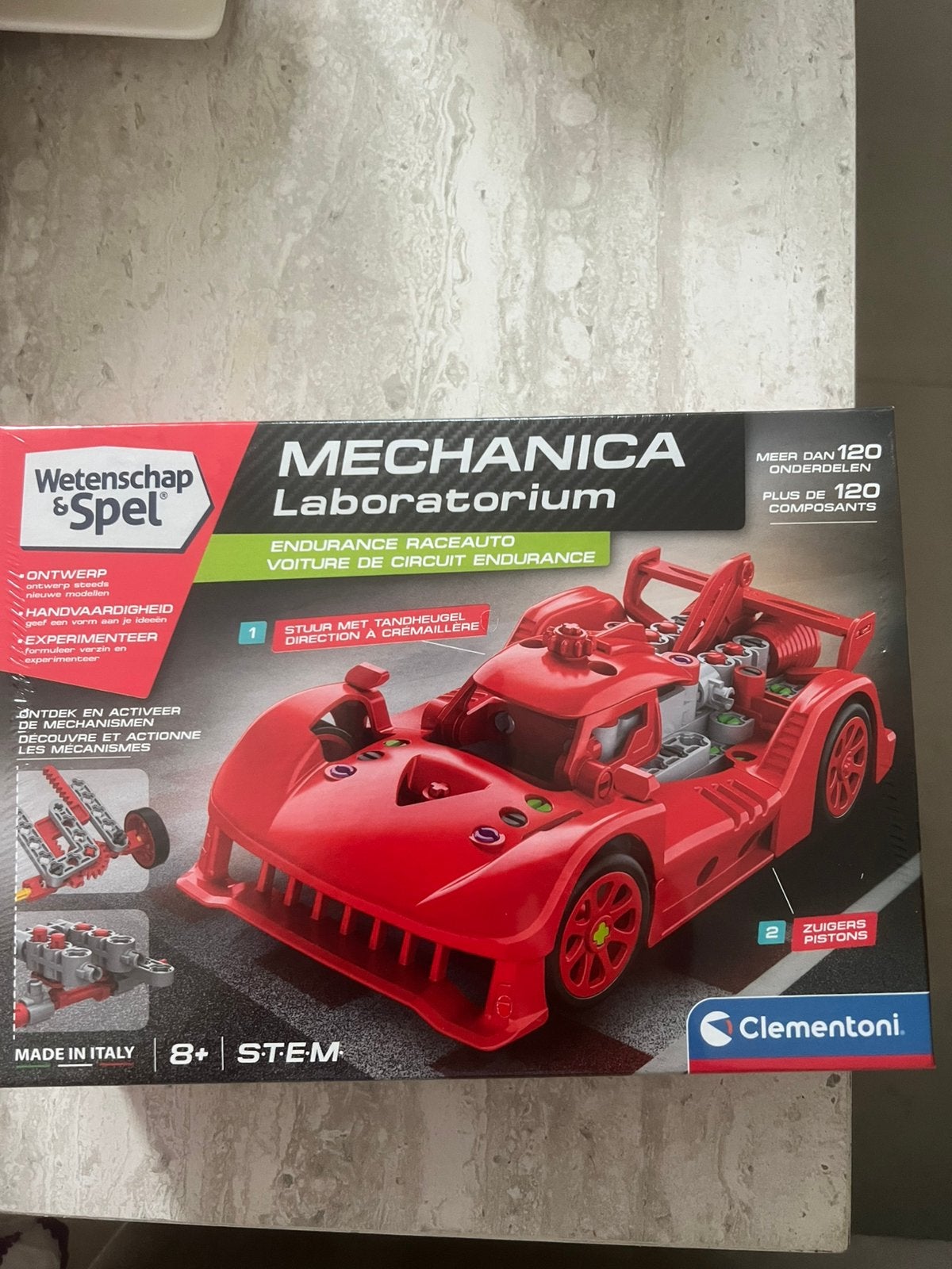 Clementoni Mechanica Laboratorium Endurance Raceauto, Ophalen of Verzenden, Nieuw, Overige merken