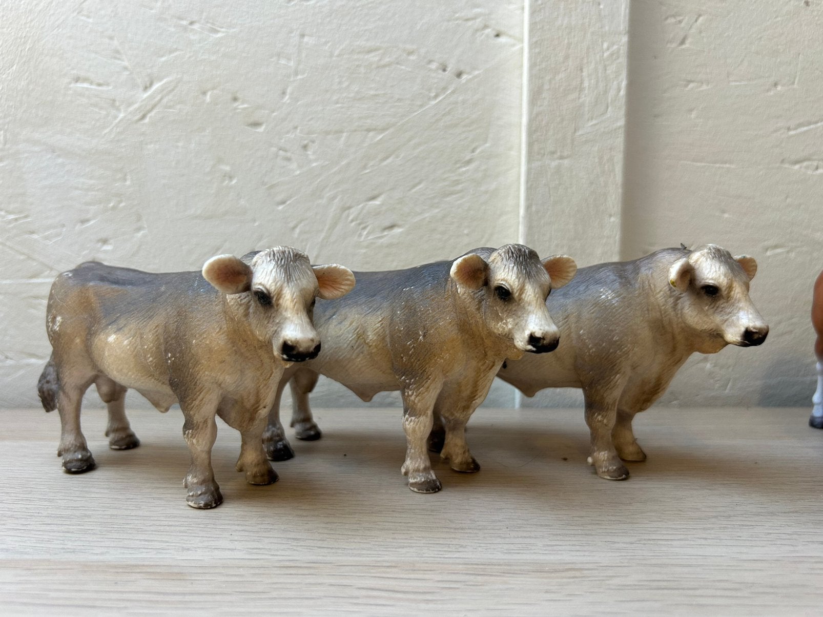 Schleich koeien, Ophalen of Verzenden, Zo goed als nieuw, Paard, Beeldje of Figuurtje