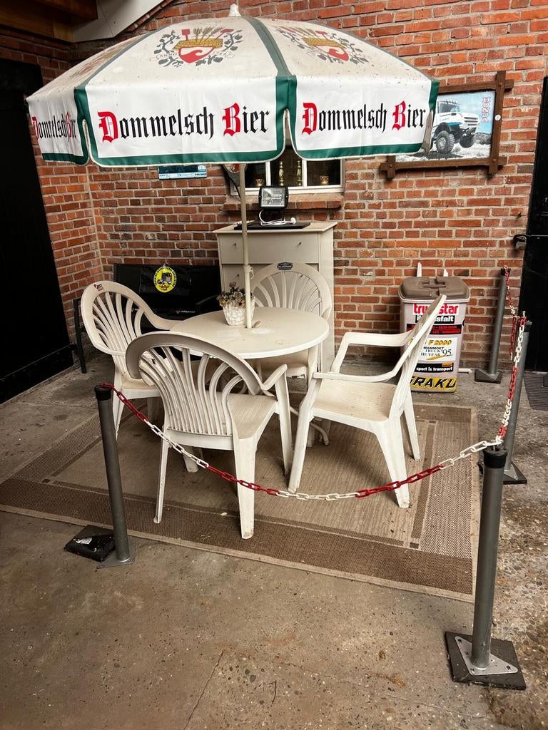 Tuinstel, Ophalen, Minder dan 1 meter, Parasolvoet