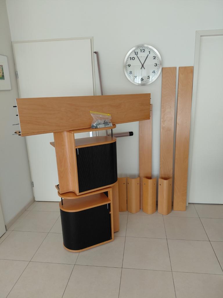 Ombouw Auping Auronde 160x200x48 cm., Huis en Inrichting, Ophalen, Gebruikt