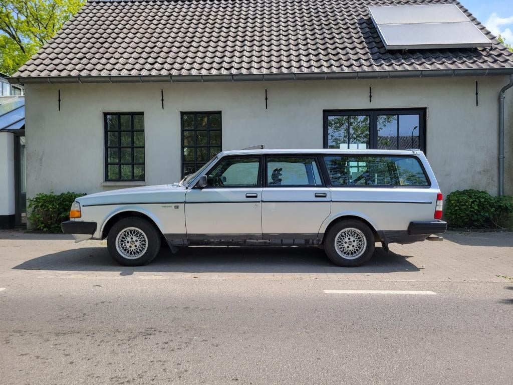 Volvo 240 2.3 GL K6 1988 Grijs, 1305 kg, 4 cilinders, Origineel Nederlands, Handgeschakeld