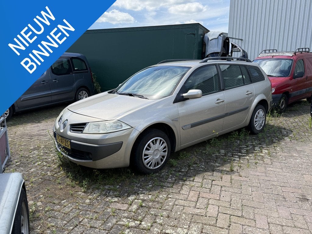 Renault Mégane Grand Tour 1.6-16V Business Line | Trekhaak, Auto's, Renault, Bedrijf, Te koop, Mégane, ABS, Airbags, Airconditioning