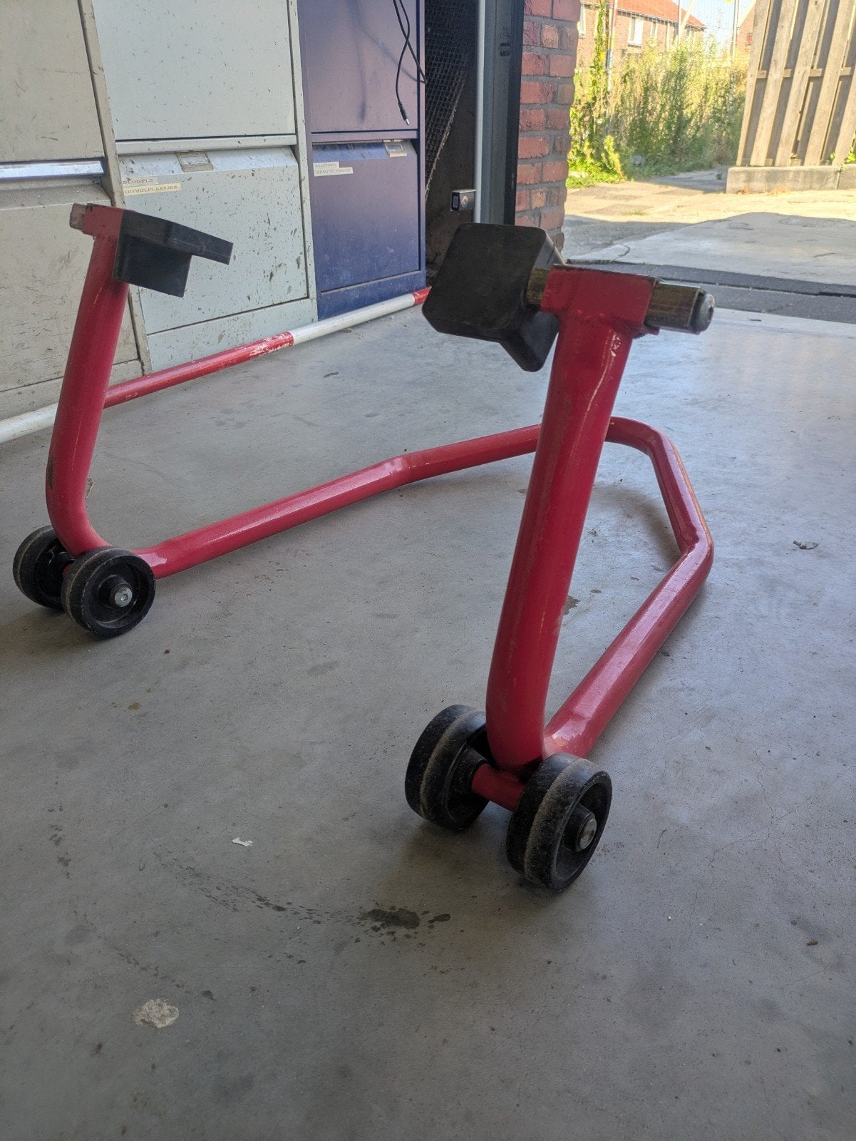 Rode motor paddockstand - Teab, Ophalen of Verzenden