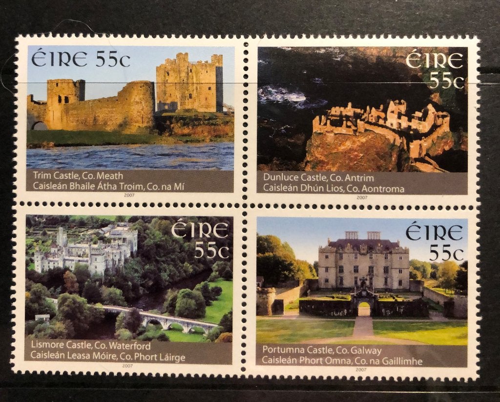 Ierland Kastelen Mi 1754/57 ***, Ophalen of Verzenden, Ierland, Postfris