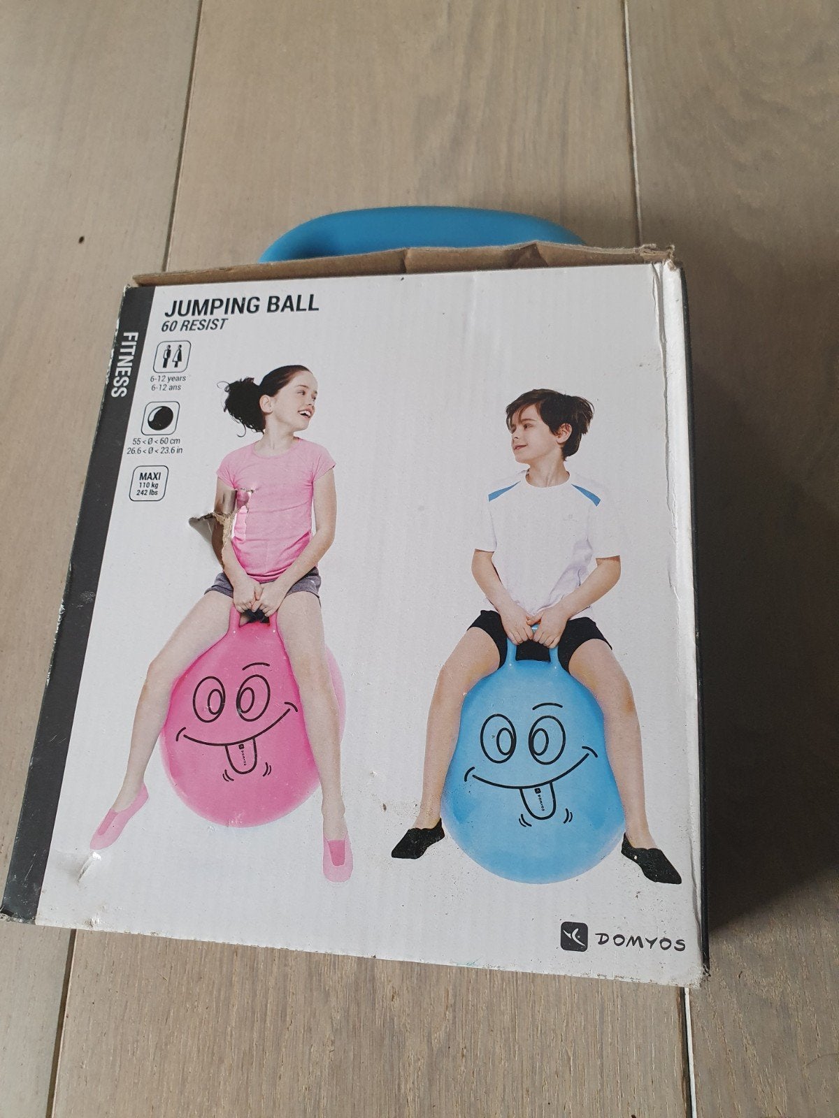 Domyos Skippy Ball Blauw, Ophalen of Verzenden, Nieuw, Jongen of Meisje