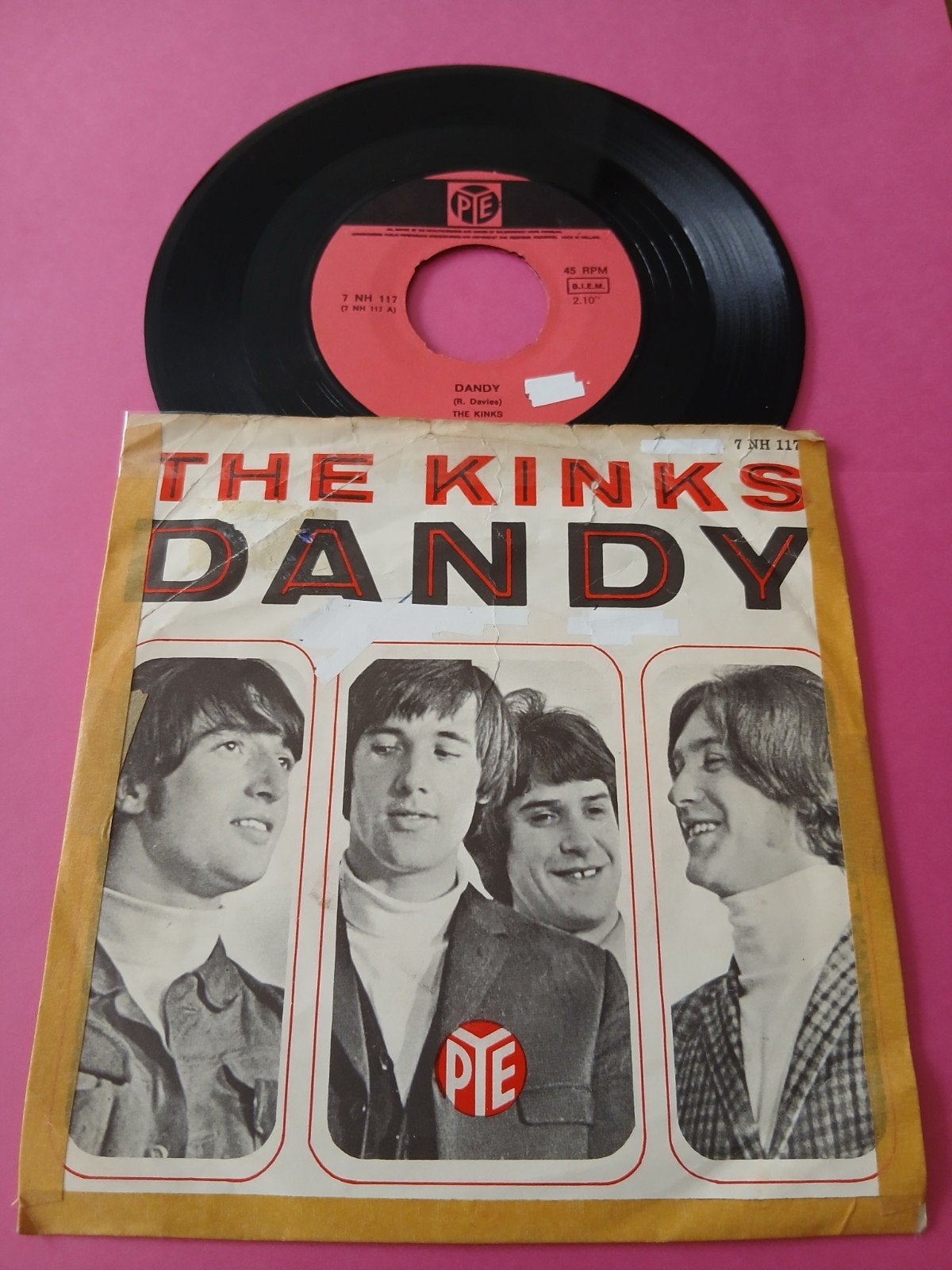 VINYL SINGLE    THE KINKS, Cd's en Dvd's, Vinyl | Pop, Ophalen of Verzenden, Pop
