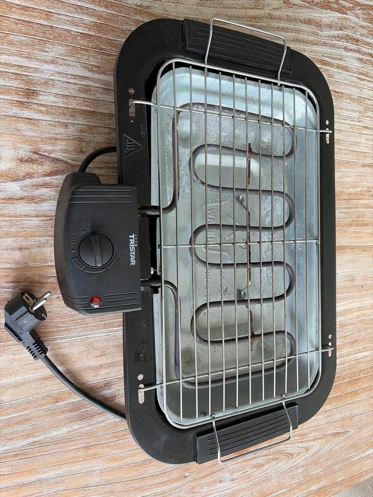 Tristar Tafelgrill / BBQ Grill PD8812 - Compact en Handig, Ophalen of Verzenden, Zo goed als nieuw