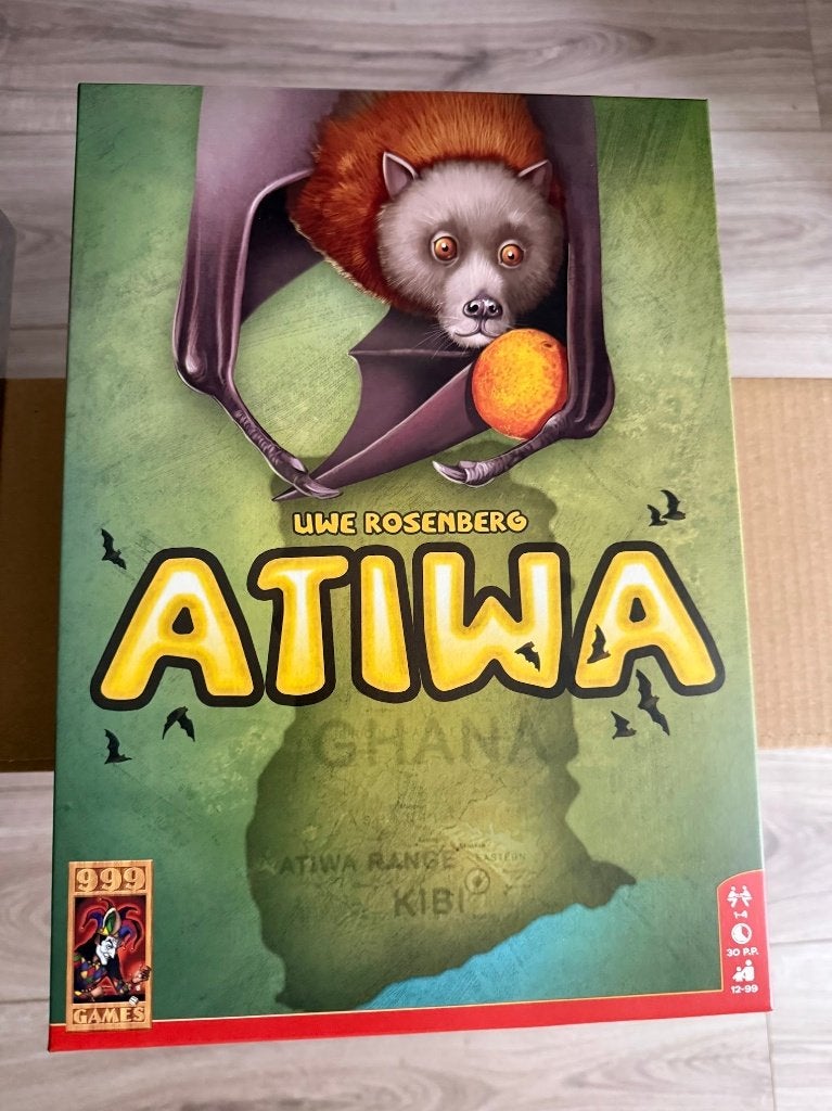 Atiwa NL Uwe Rosenberg, Een of twee spelers, Ophalen of Verzenden, Zo goed als nieuw, 999 Games