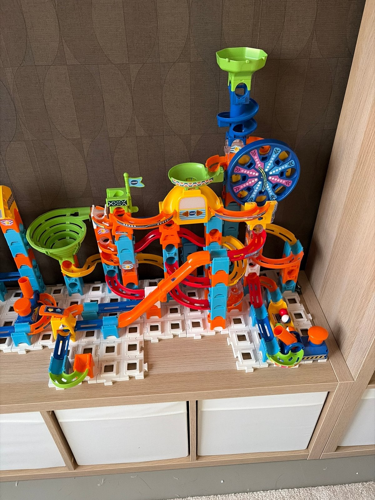 4x Vtech marble rush knikkerbaan met veel onderdelen, Ophalen, Gebruikt, Overige merken