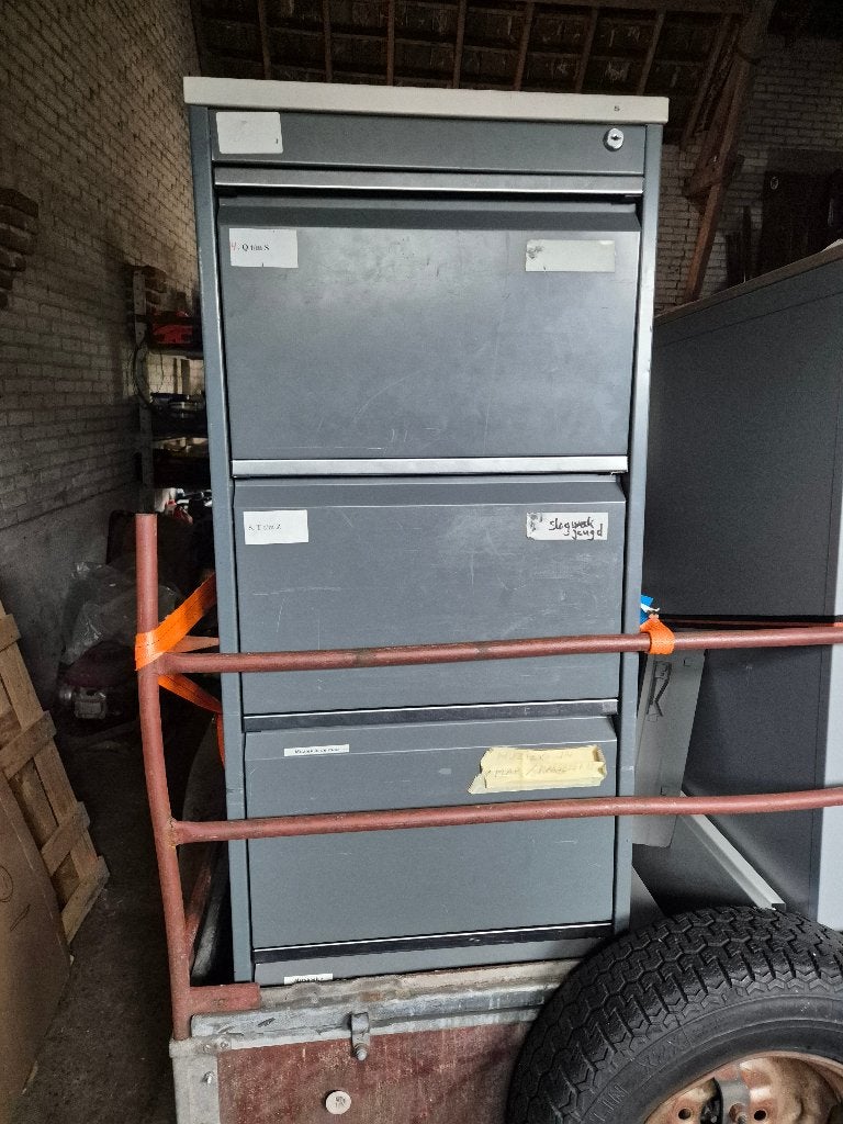 Archiefladekast hangmappen kast, Ophalen, Gebruikt, 100 tot 150 cm, 50 tot 100 cm