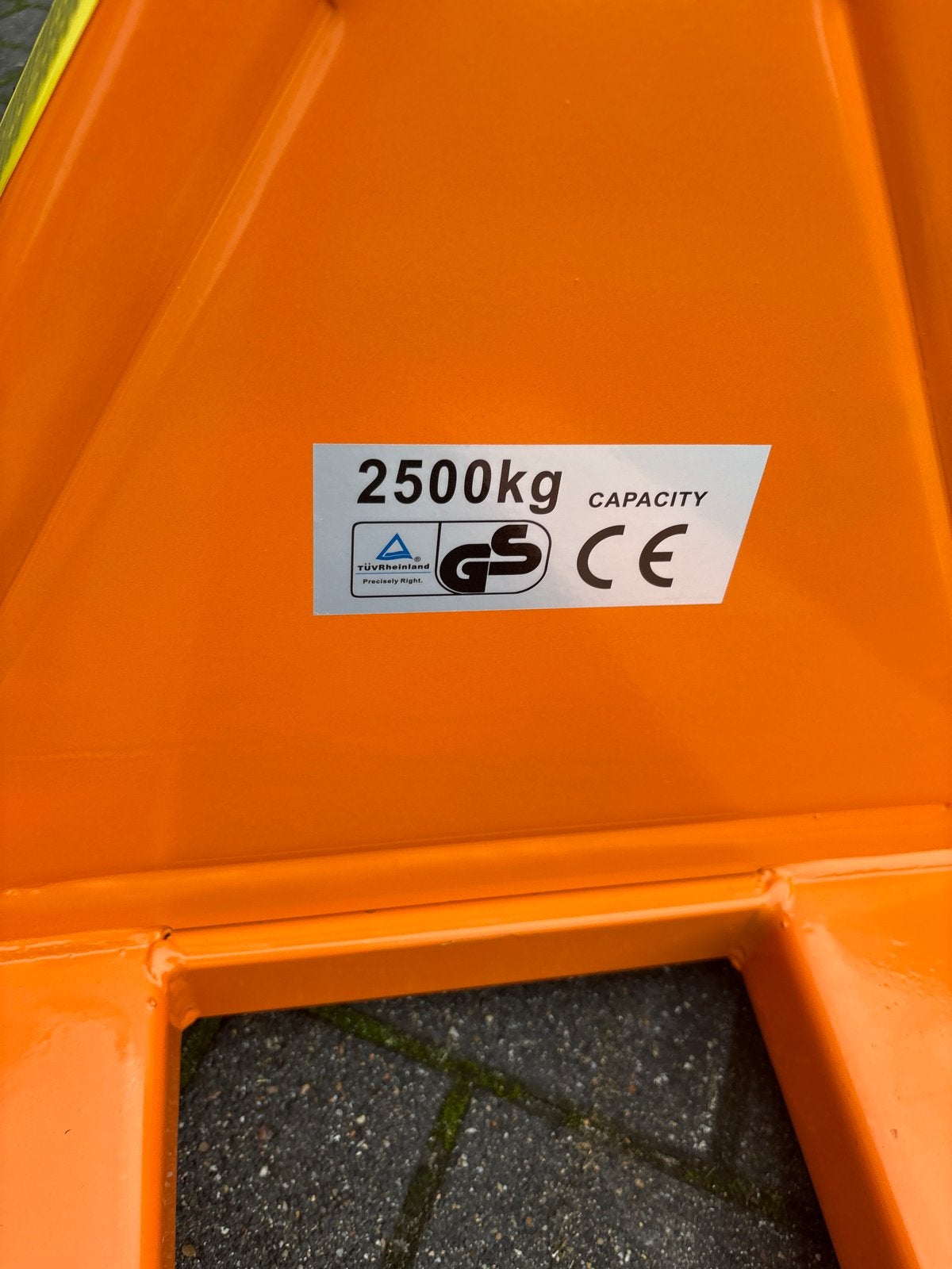 Nieuwe pompwagen / palletwagen 2500kg, Nieuw, Ophalen of Verzenden, Gggg, Gggg