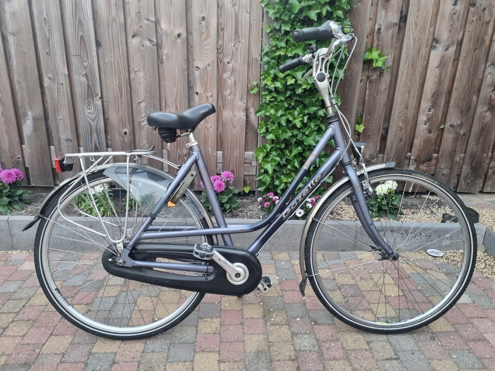 Gazelle Orange damesfiets met 8 versnellingen, Fietsen en Brommers, Ophalen, Versnellingen, Gazelle, Trommelrem