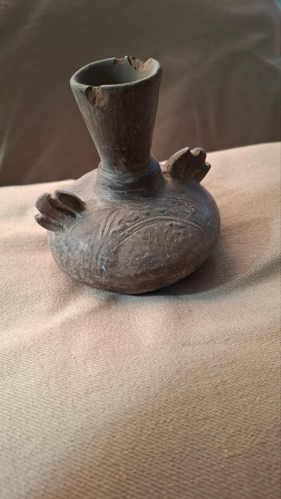Antiek Romeins Terracotta Potje - Uniek Verzamelobject, Antiek en Kunst, Ophalen of Verzenden