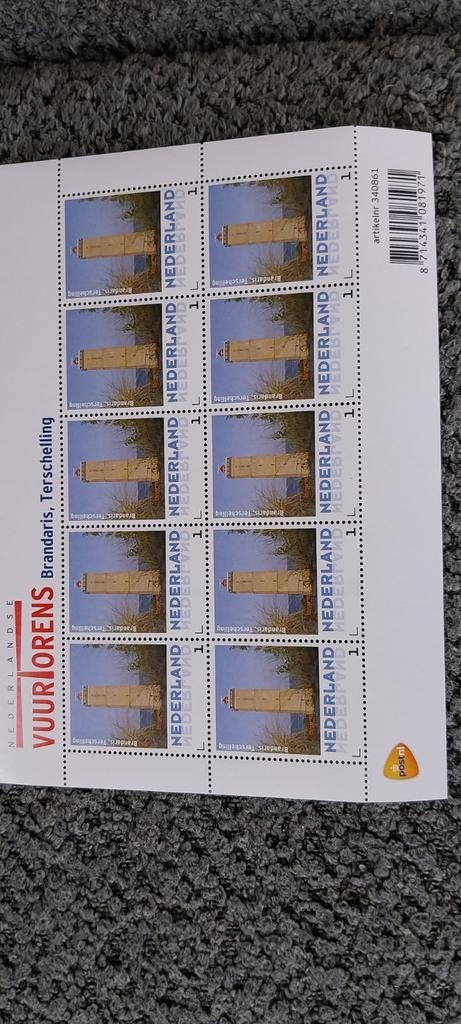 Vuurtorens, Postzegels en Munten, Ophalen of Verzenden