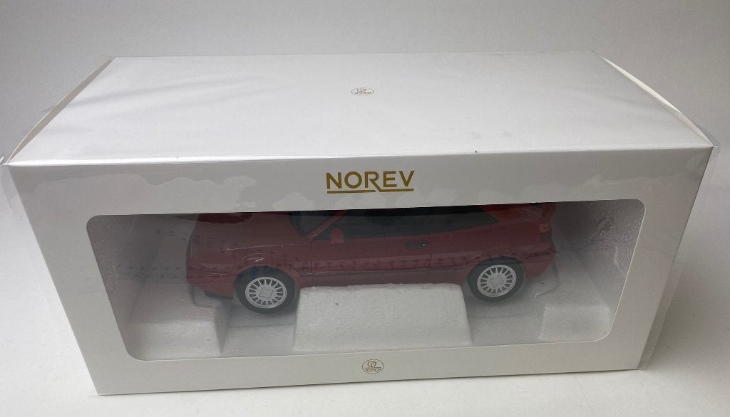 Norev 1:18 Volkswagen Corrado G60 rood limited 1000 pcs, -, Nieuw, Norev, Ophalen of Verzenden