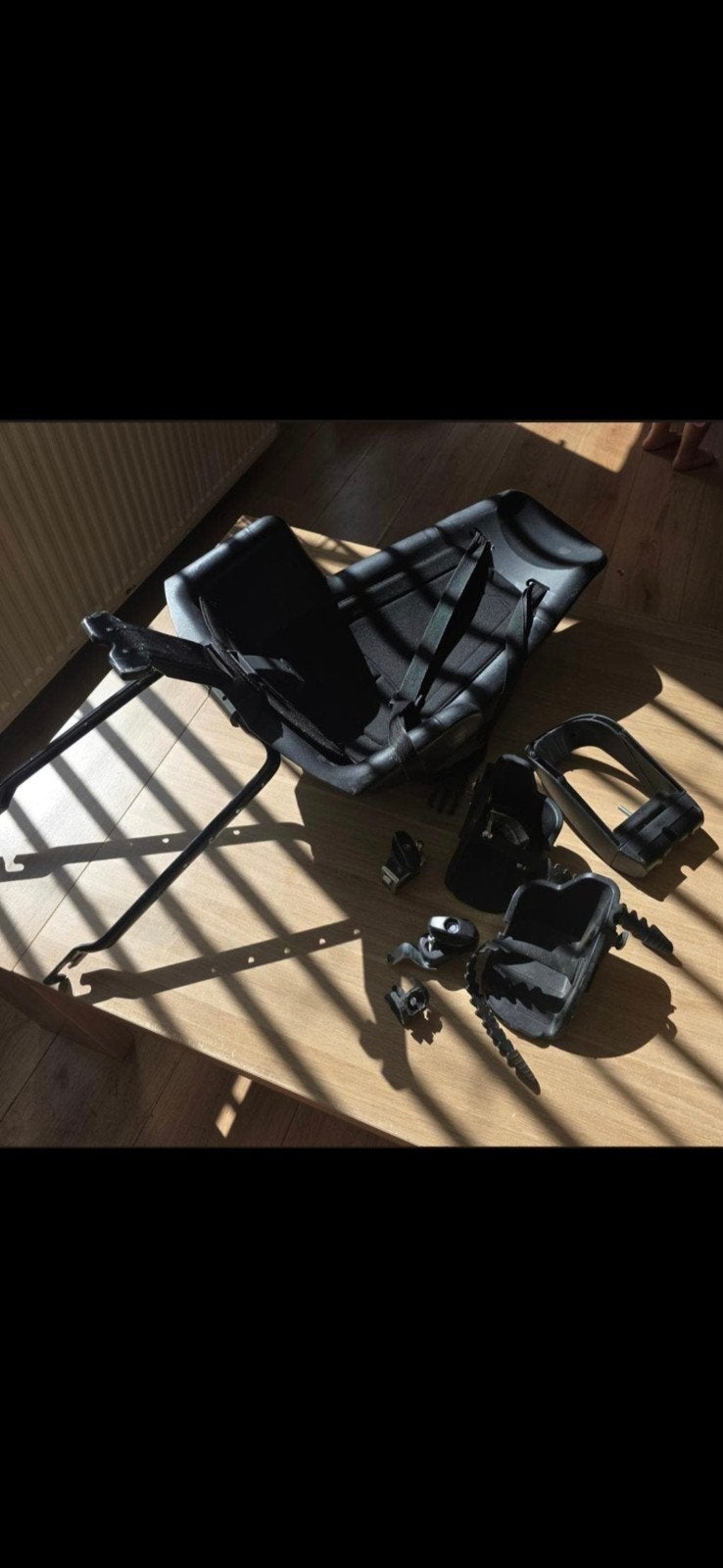 bobike achterzitje Zwart, Ophalen of Verzenden