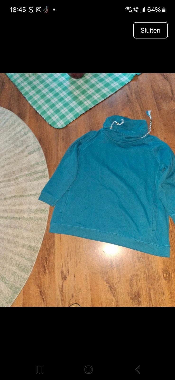 Nieuwe trui van Ulka Popka maat 50/52, Blauw, Maat 46/48 (XL) of groter, Nieuw, Ophalen of Verzenden