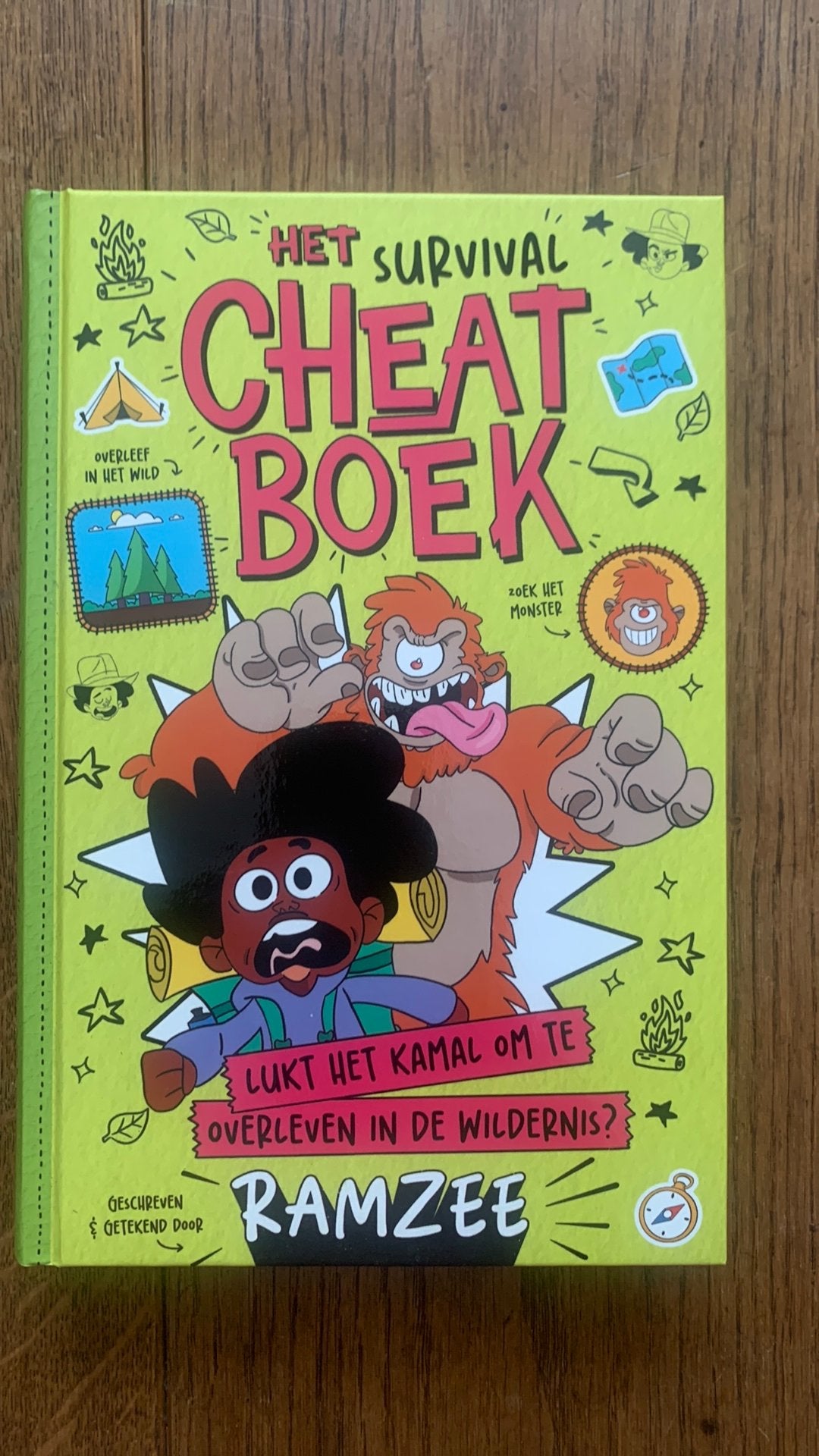 Ramzee - Het Survival Cheatboek, Boeken, Fictie algemeen, Zo goed als nieuw, Ophalen of Verzenden, Ramzee