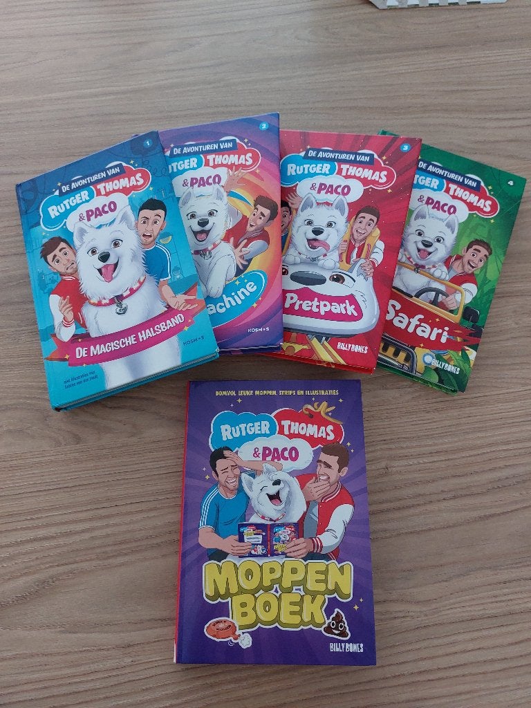 Thomas en Rutger boeken, Fictie algemeen, Ophalen of Verzenden, Zo goed als nieuw, Rutger Vink, Thomas van Grinsven