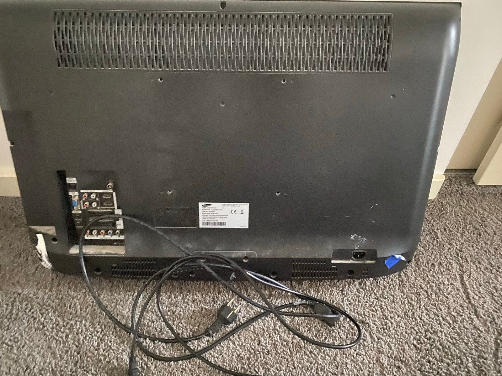Oude Samsung TV met HDMI kabel, Gebruikt, 50 Hz, Ophalen of Verzenden, Samsung