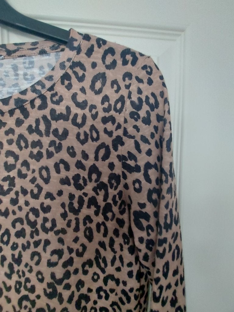 zomerse top van Costes S/M, Ophalen, Bruin, Zo goed als nieuw, Korte mouw
