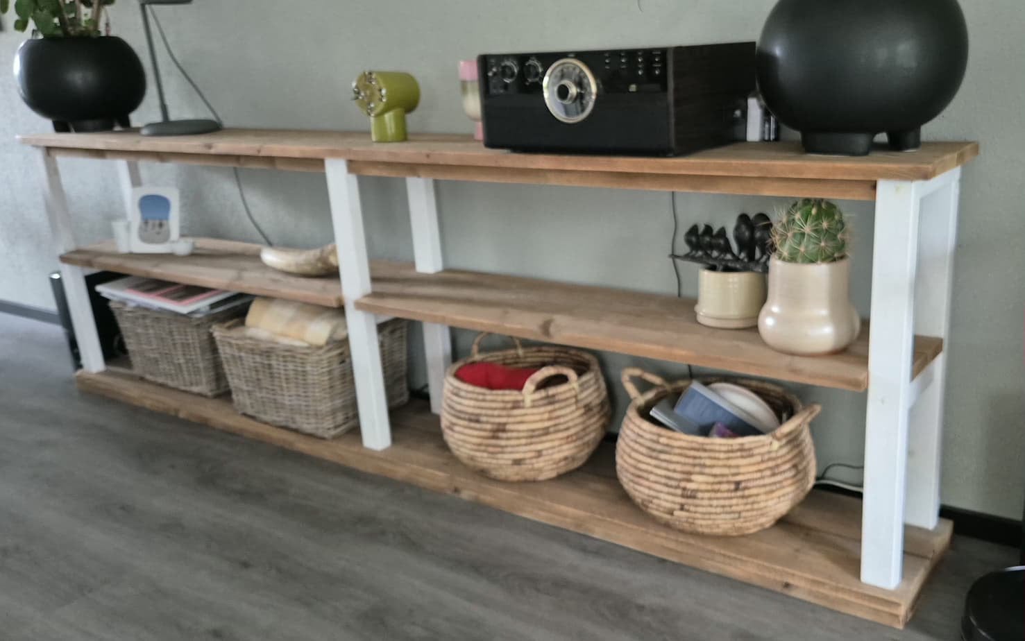 Lange side table 3 meter, Ophalen, Gebruikt, 200 cm of meer, 25 tot 50 cm