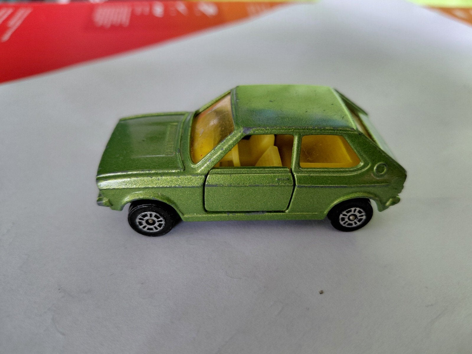 Corgi Juniors VW Polo - Made in Gr. Britain, Kinderen en Baby's, Ophalen of Verzenden, Gebruikt