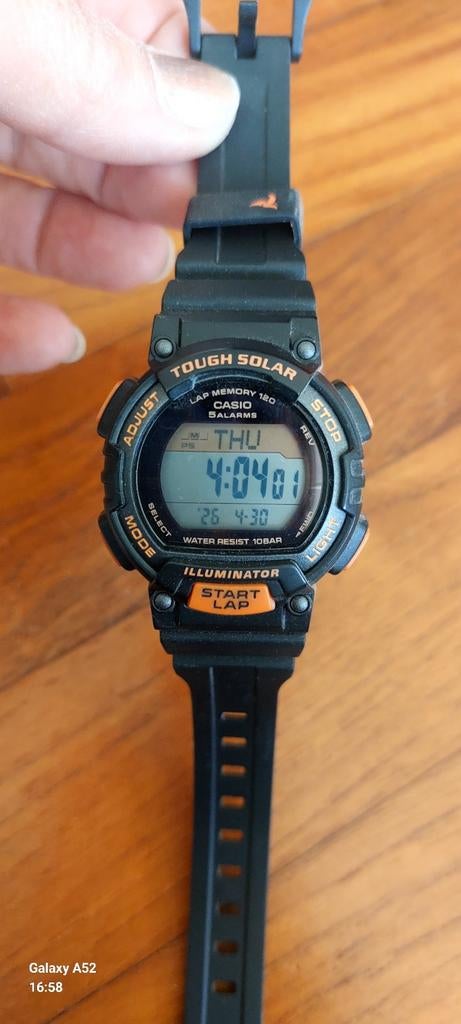 Casio Tough Solar STL-S300H sporthorloge, Casio, Staal, Polshorloge, Kunststof