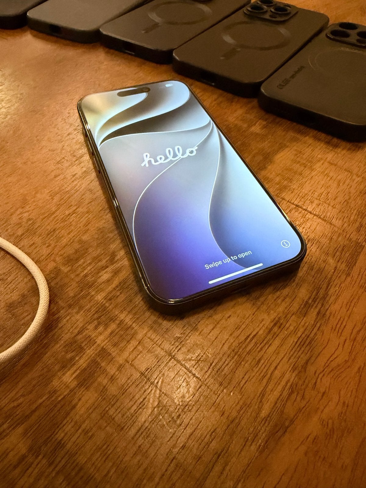 iPhone 15 Pro - 126GB Zwart - zeer goede staat, Ophalen, 83 %, 128 GB, Zwart