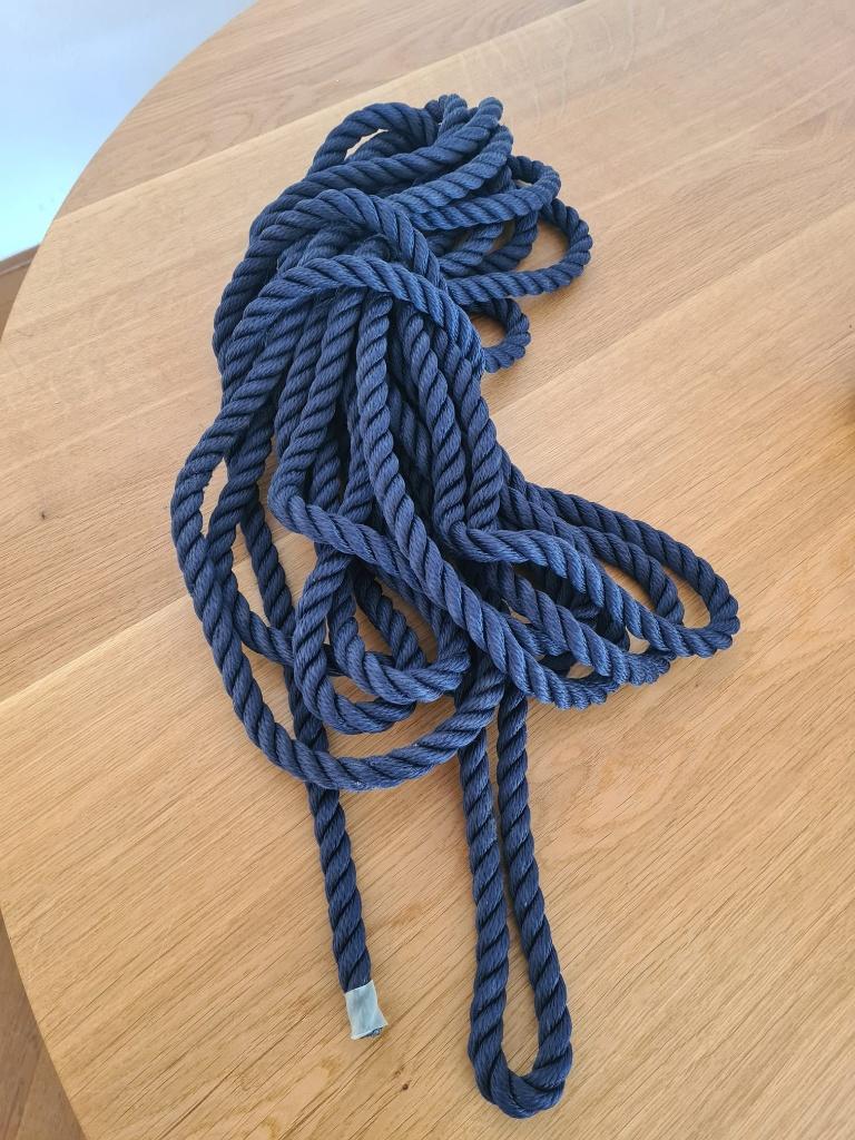 Sterk touw van 10 meter, Watersport en Boten, Accessoires en Onderhoud, Ophalen of Verzenden, Zo goed als nieuw, Overige typen