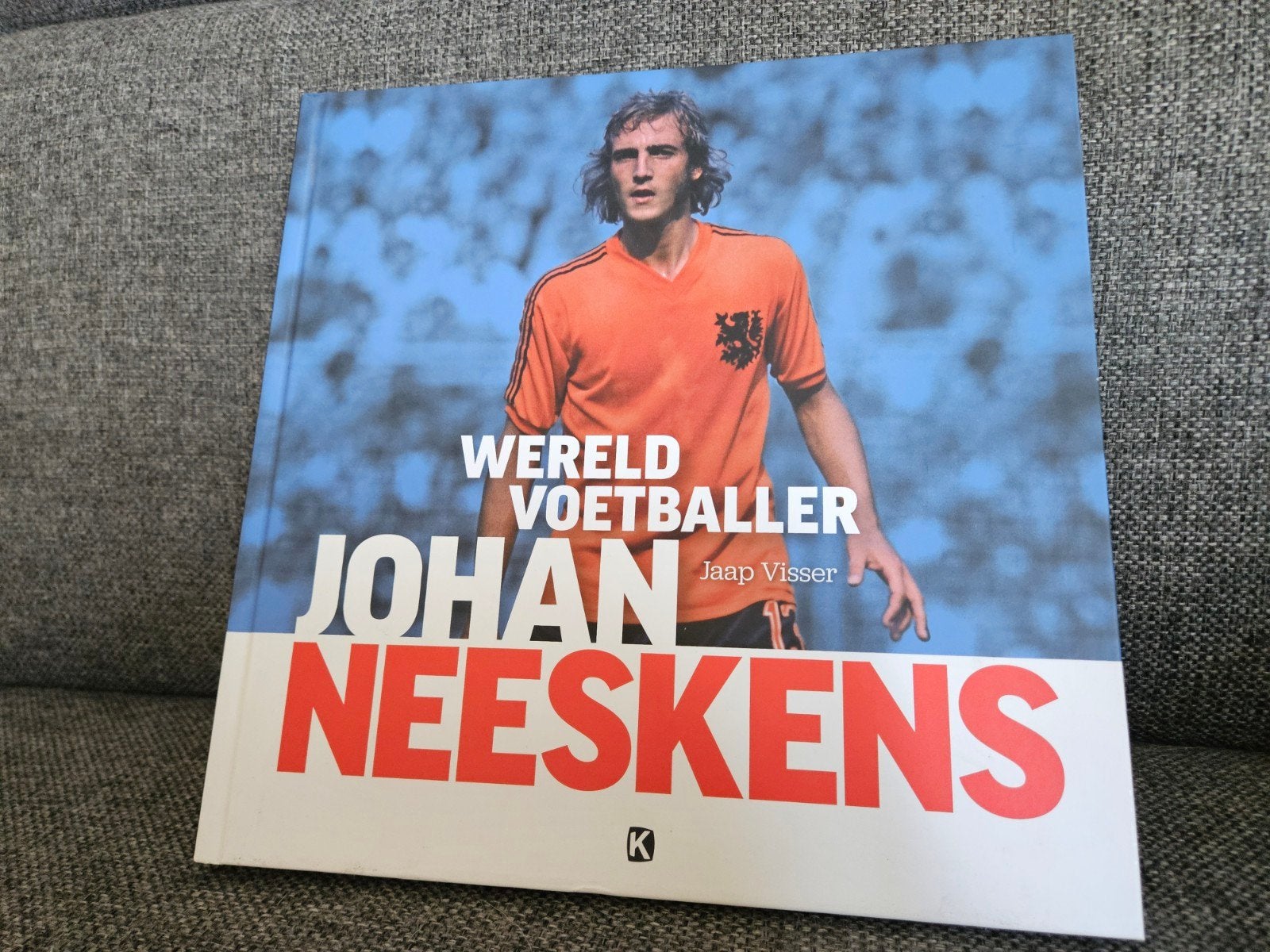 Boek: Johan Neeskens Wereldvoetballer - Jaap Visser, Verzenden, Zo goed als nieuw, Ajax, Boek of Tijdschrift