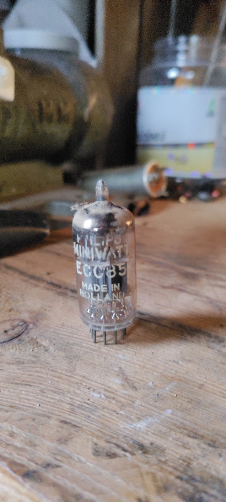 Philips Miniwatt ECC85 Radiobuis - Made in Holland, Ophalen of Verzenden