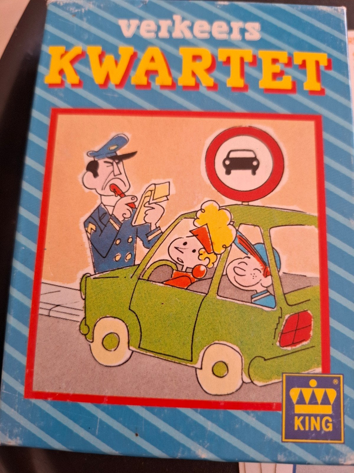 Verkeers kwartet.Compleet., Ophalen of Verzenden, Zo goed als nieuw, Kwartet(ten)