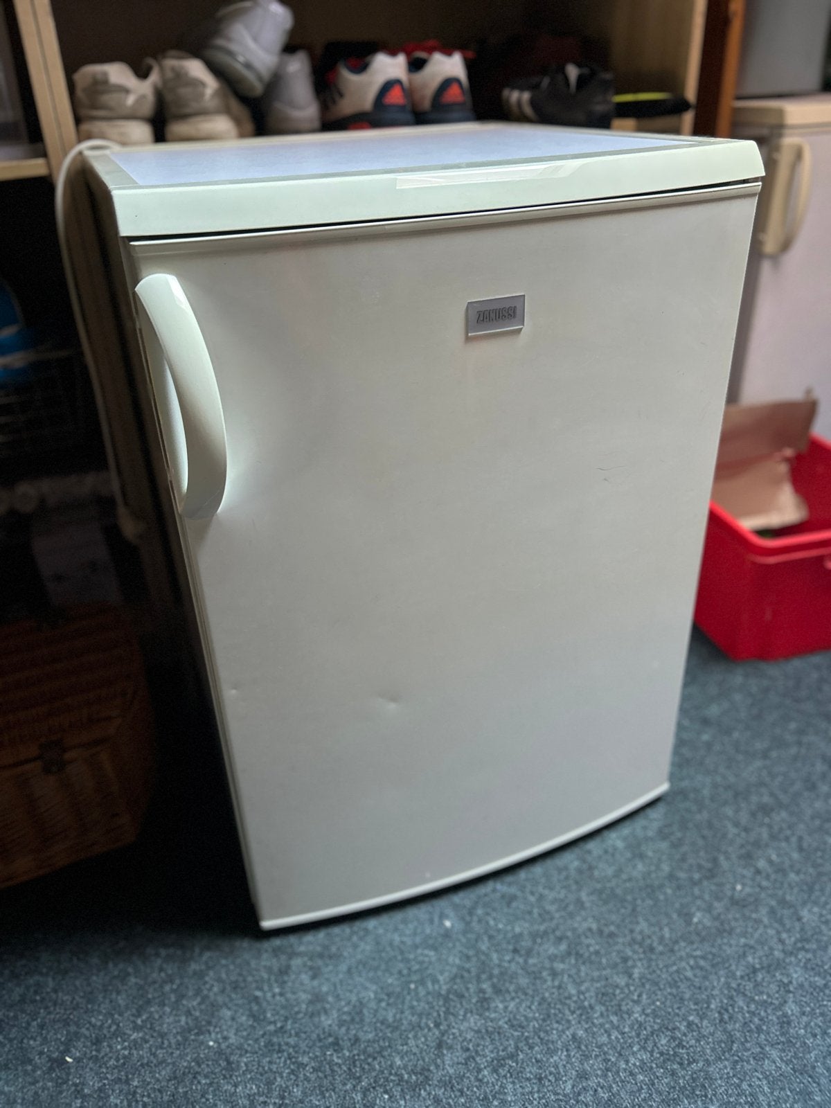 Zanussi Tafelmodel Koelkast - Compact en Efficiënt, Ophalen, 45 tot 60 cm, Zonder vriesvak, Gebruikt