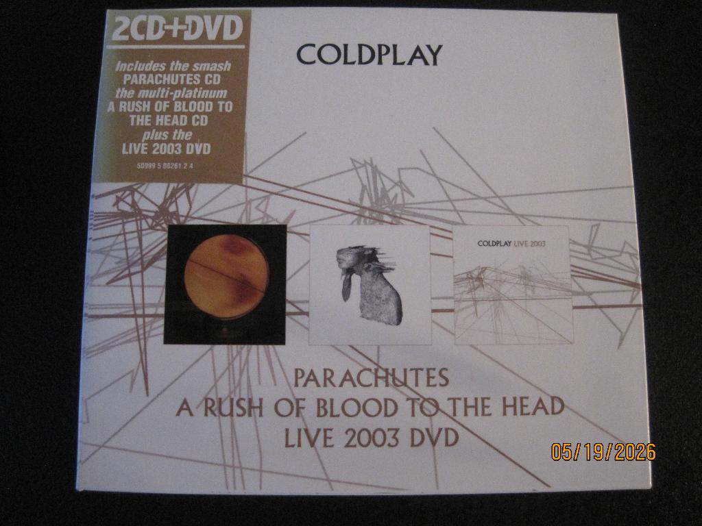Coldplay, Ophalen of Verzenden, 2000 - 2009, Zo goed als nieuw, Boxset
